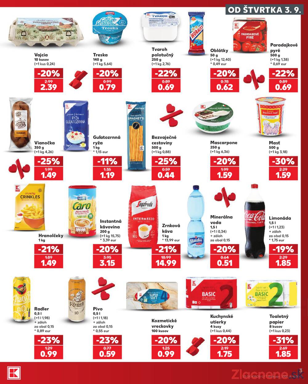 Kaufland 3.9. - 9.9. - Kaufland Piešťany