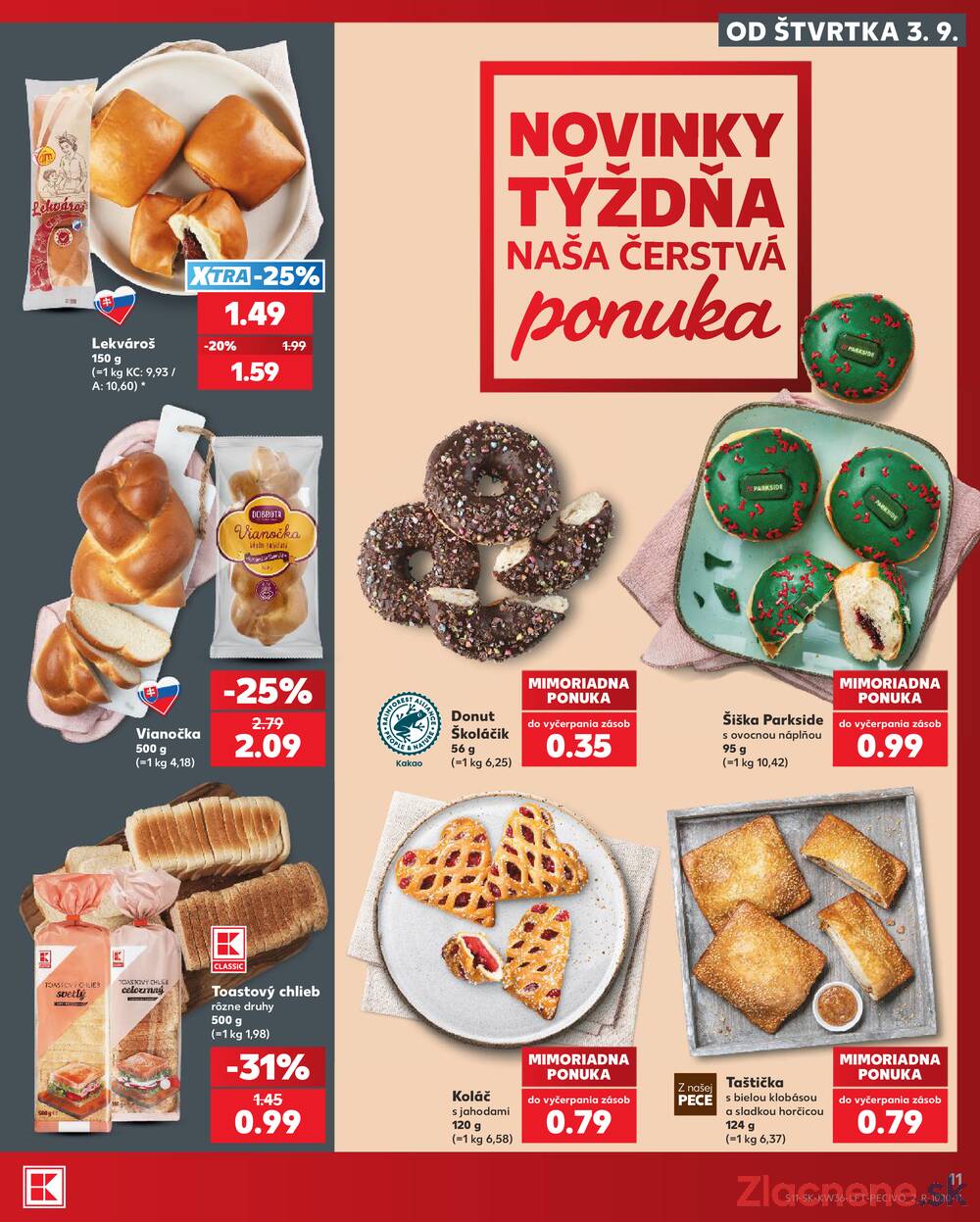 Kaufland 3.9. - 9.9. - Kaufland Piešťany