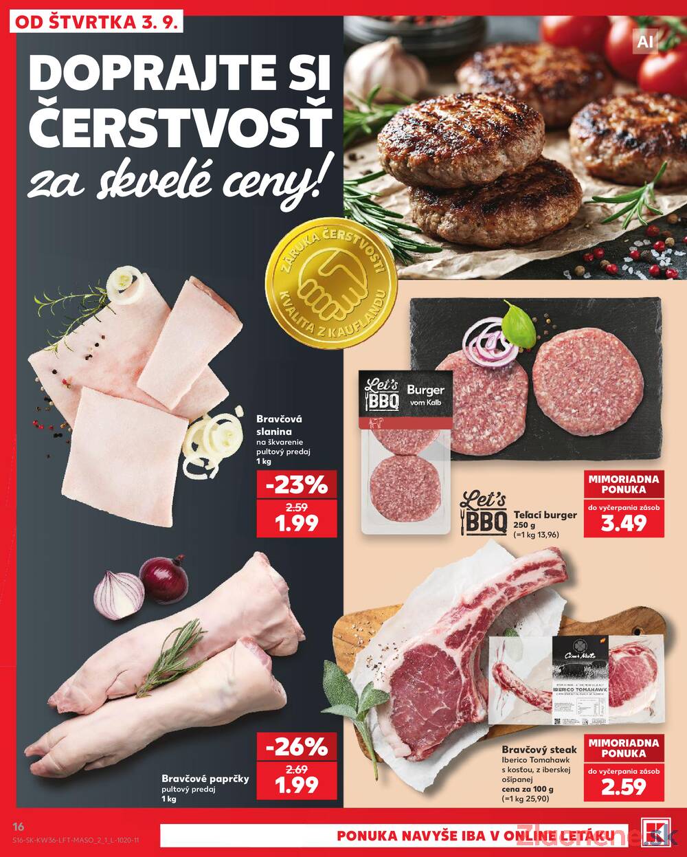 Kaufland 3.9. - 9.9. - Kaufland Piešťany