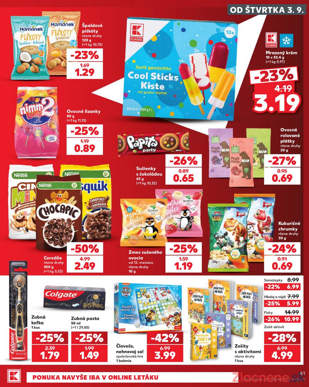 Kaufland 3.9. - 9.9. - Kaufland Bratislava - Petržalka