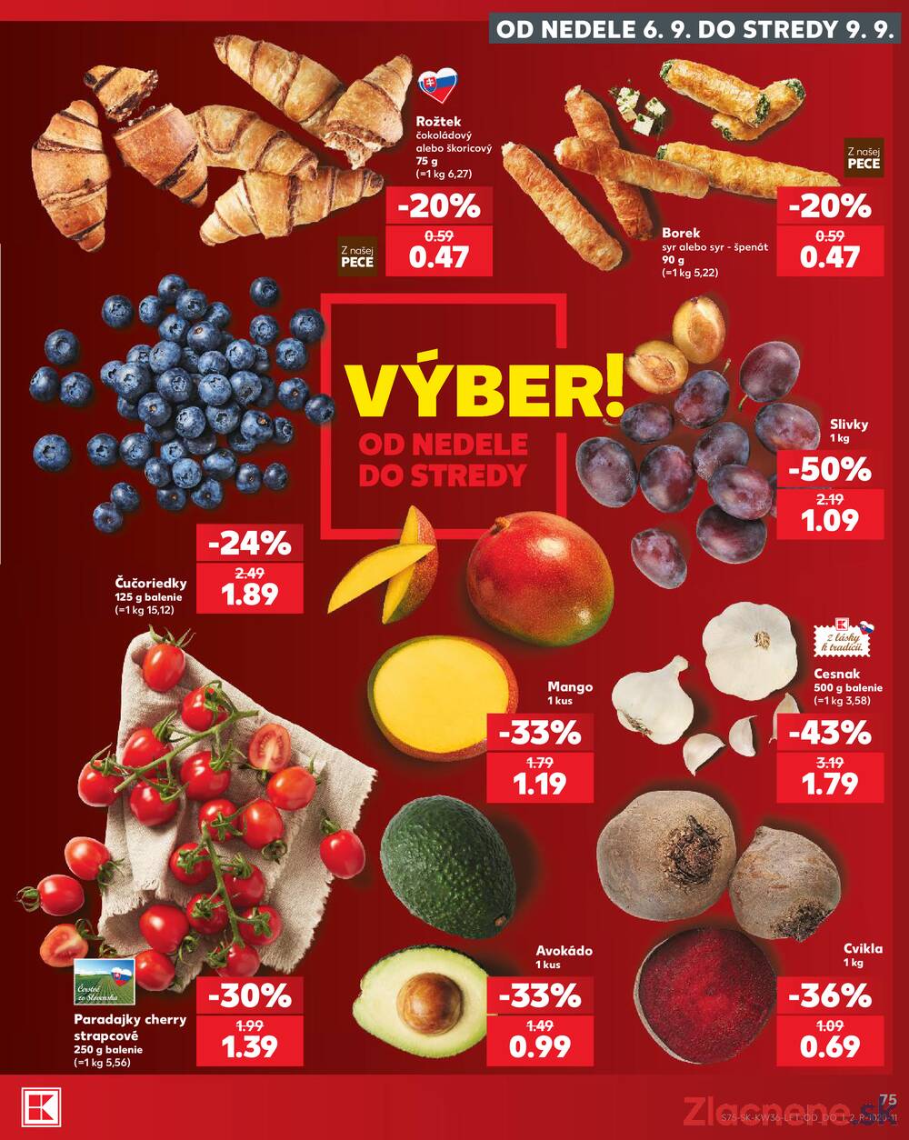 Kaufland 3.9. - 9.9. - Kaufland Bratislava - Petržalka