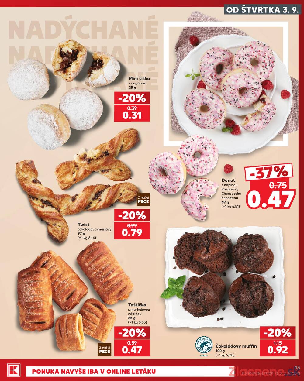 Kaufland 3.9. - 9.9. - Kaufland Trnava - Juh - Bratislavská