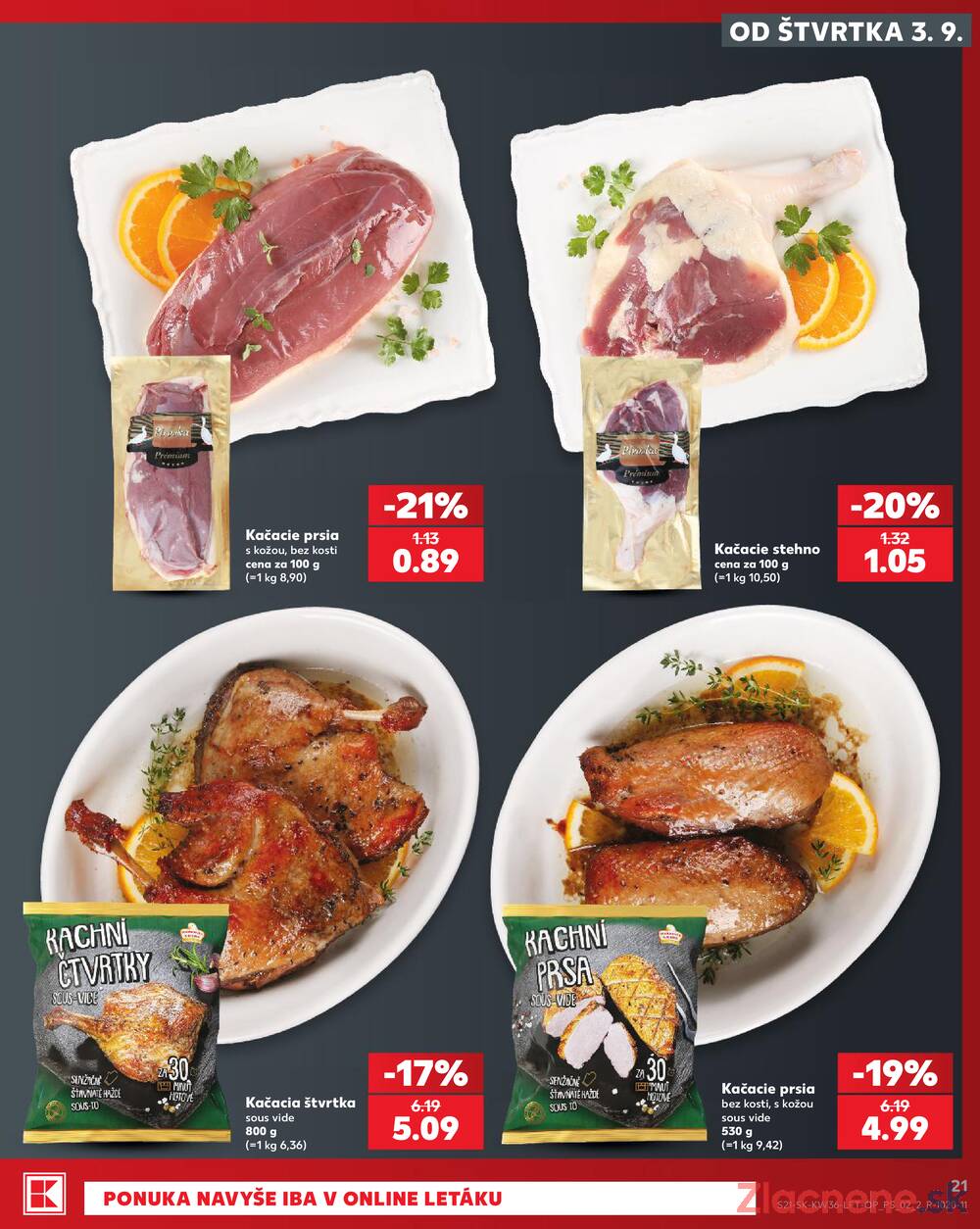 Kaufland 3.9. - 9.9. - Kaufland Trnava - Juh - Bratislavská