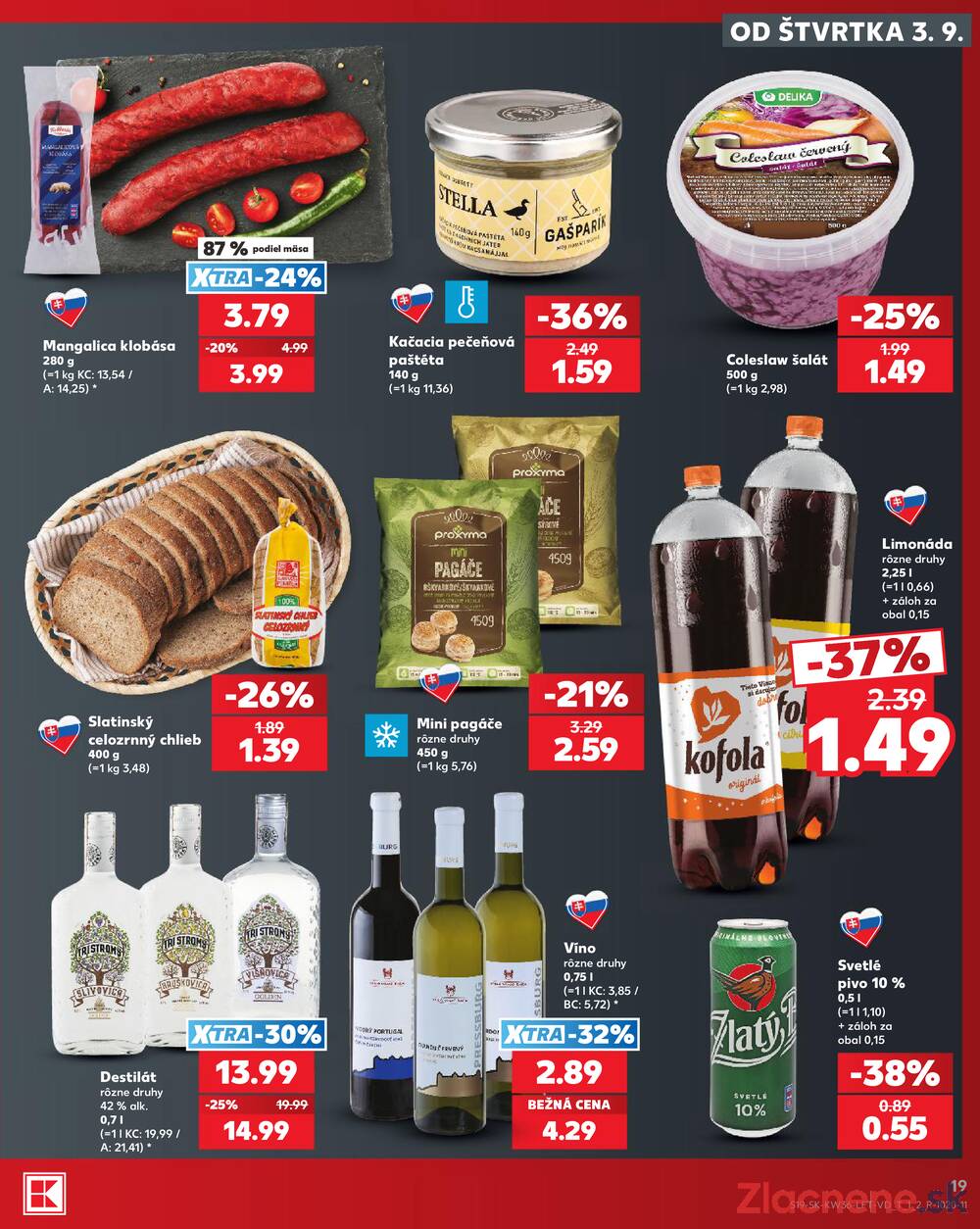 Kaufland 3.9. - 9.9. - Kaufland Trnava - Nová ul.