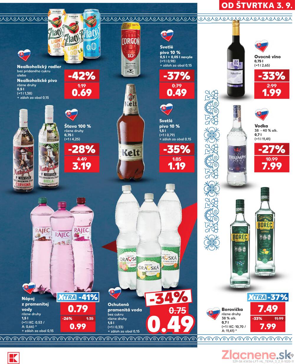 Kaufland 3.9. - 9.9. - Kaufland Trnava - Nová ul.
