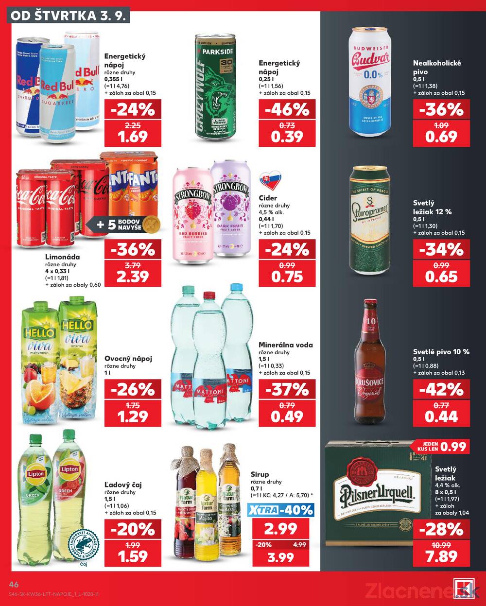 Kaufland 3.9. - 9.9. - Kaufland Ružomberok