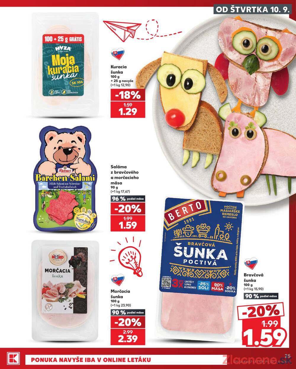 Kaufland 10.9. - 16.9. - Kaufland Detva
