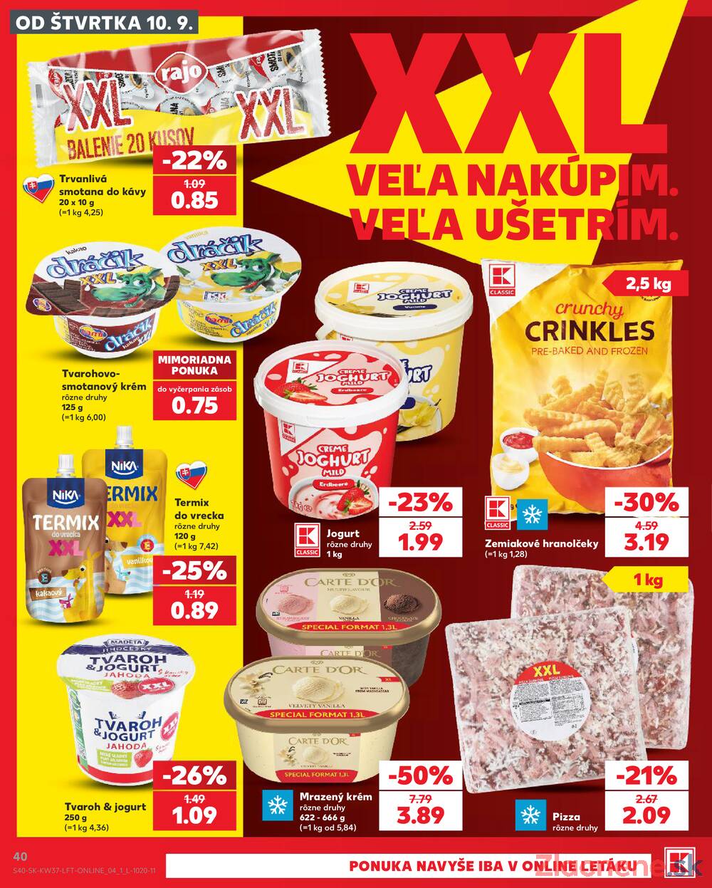 Kaufland 10.9. - 16.9. - Kaufland Detva