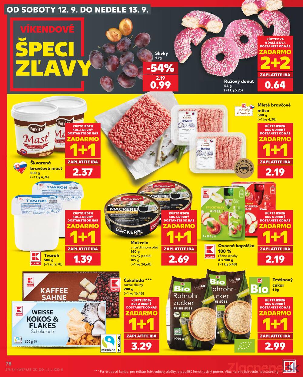 Kaufland 10.9. - 16.9. - Kaufland Detva