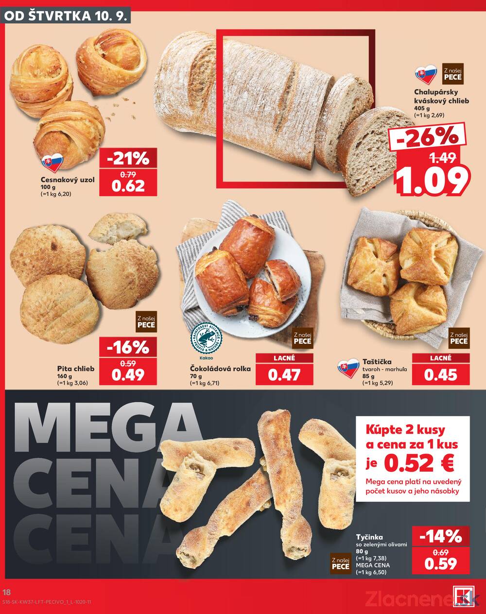 Kaufland 10.9. - 16.9. - Kaufland Sabinov