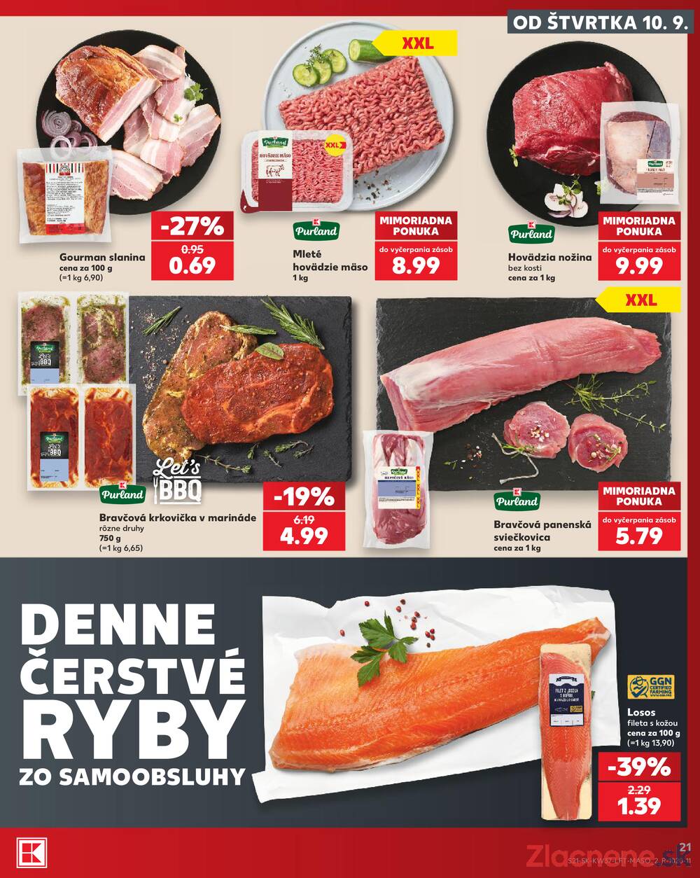 Kaufland 10.9. - 16.9. - Kaufland Prievidza