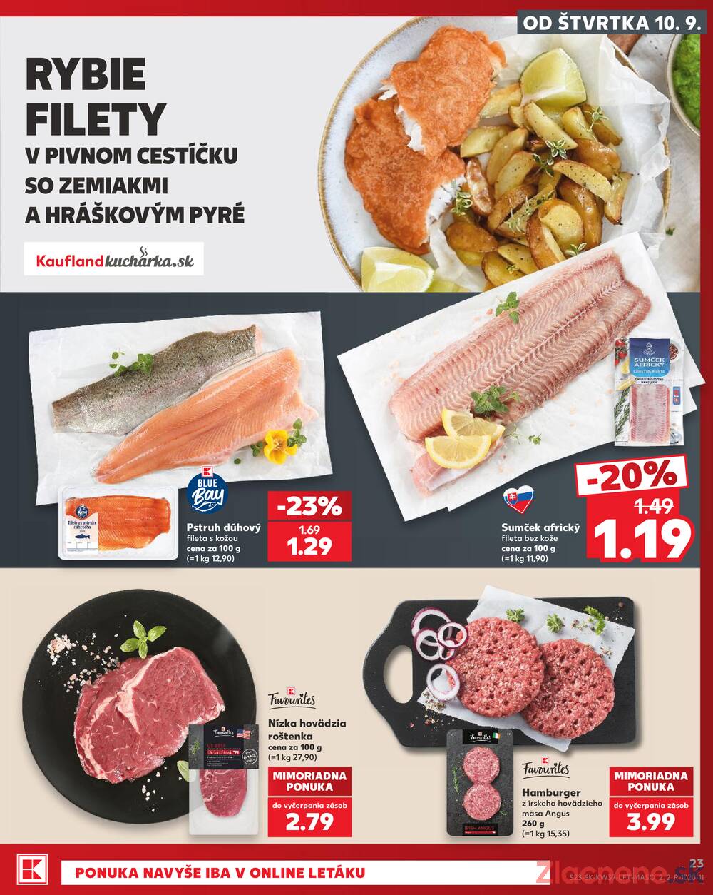 Kaufland 10.9. - 16.9. - Kaufland Prievidza