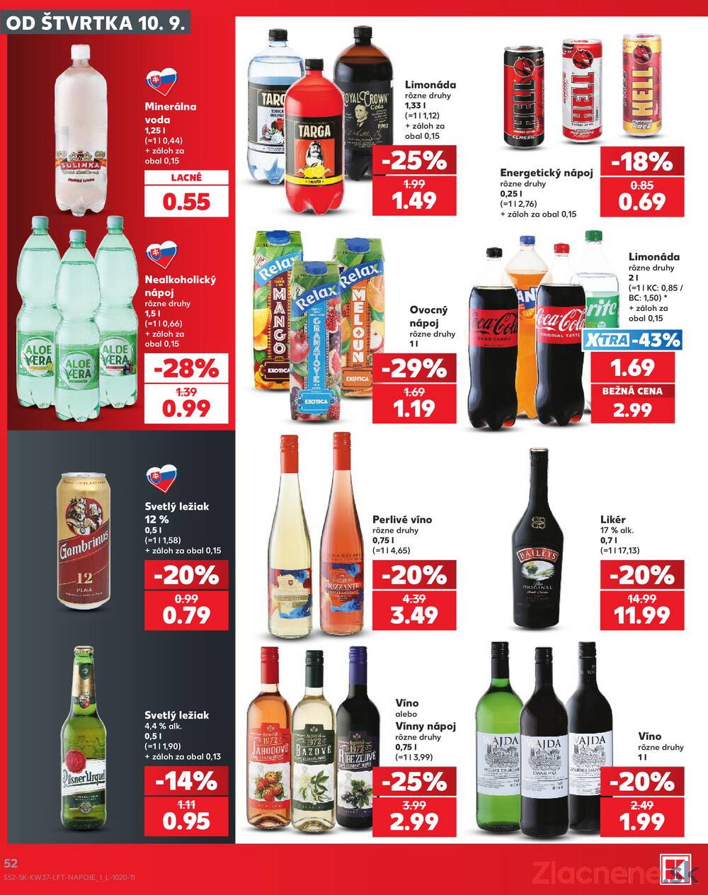 Kaufland 10.9. - 16.9. - Kaufland Bánovce nad Bebravou