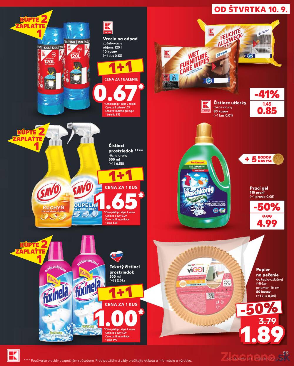 Kaufland 10.9. - 16.9. - Kaufland Nitra - Čermáň