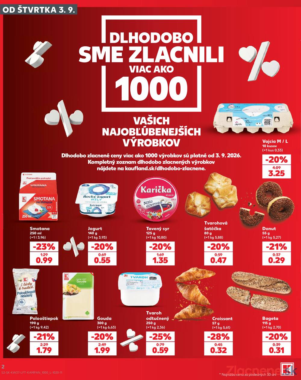 Leták Kaufland - Kaufland 10.9. - 16.9. - Kaufland Topoľčany-Krušovce - strana 2 Leták Kaufland - Kaufland 10.9. - 16.9. - Kaufland Topoľčany-Krušovce - strana 2