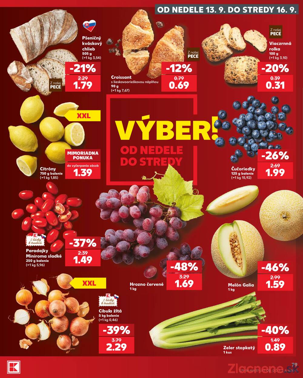 Kaufland 10.9. - 16.9. - Kaufland Trnava - Trstínska cesta