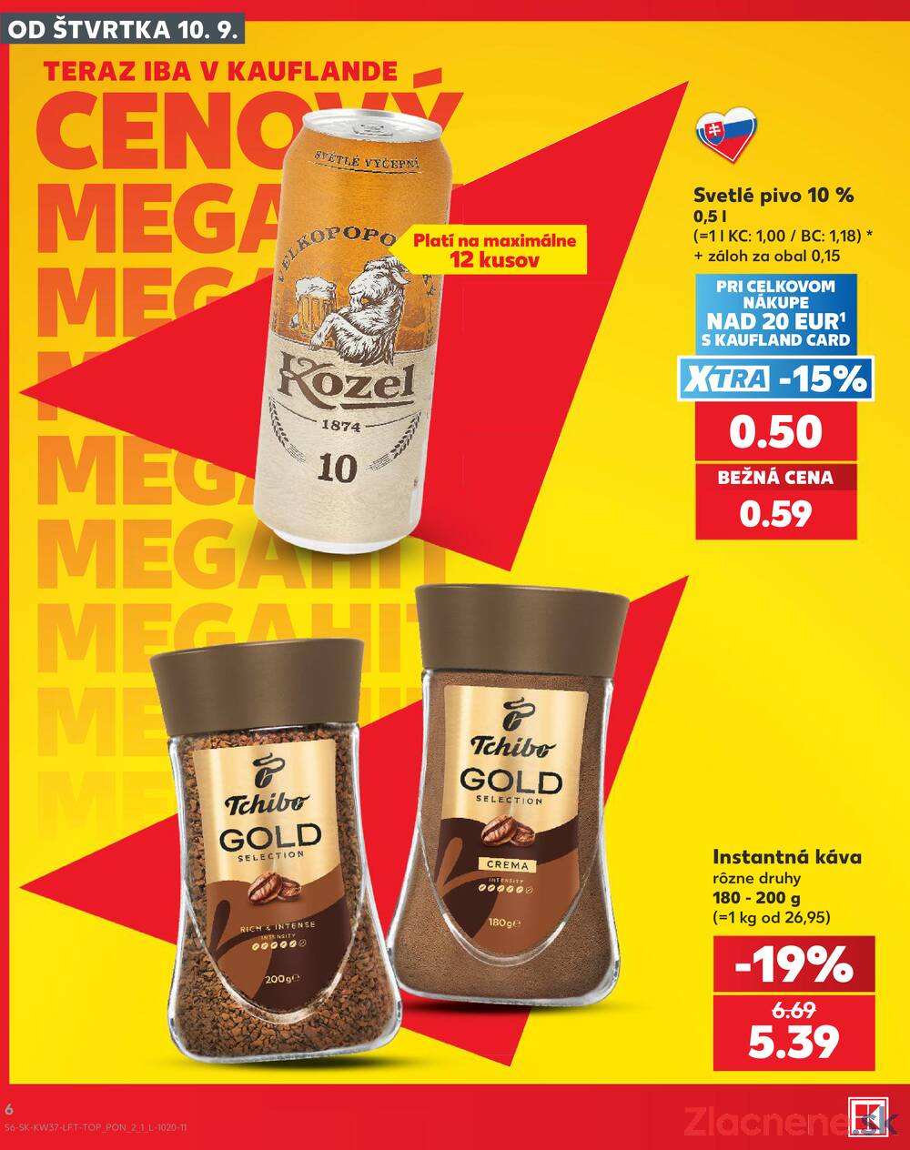 Kaufland 10.9. - 16.9. - Kaufland Košice - Nad Jazerom