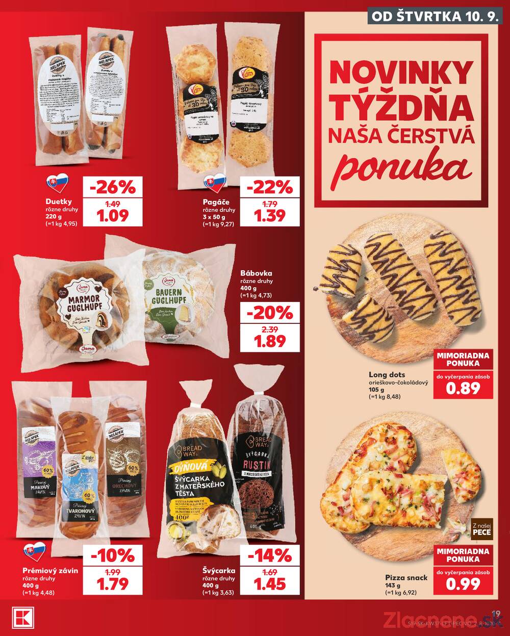 Kaufland 10.9. - 16.9. - Kaufland Košice - Nad Jazerom