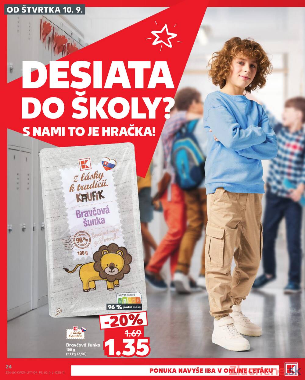 Kaufland 10.9. - 16.9. - Kaufland Košice - Nad Jazerom