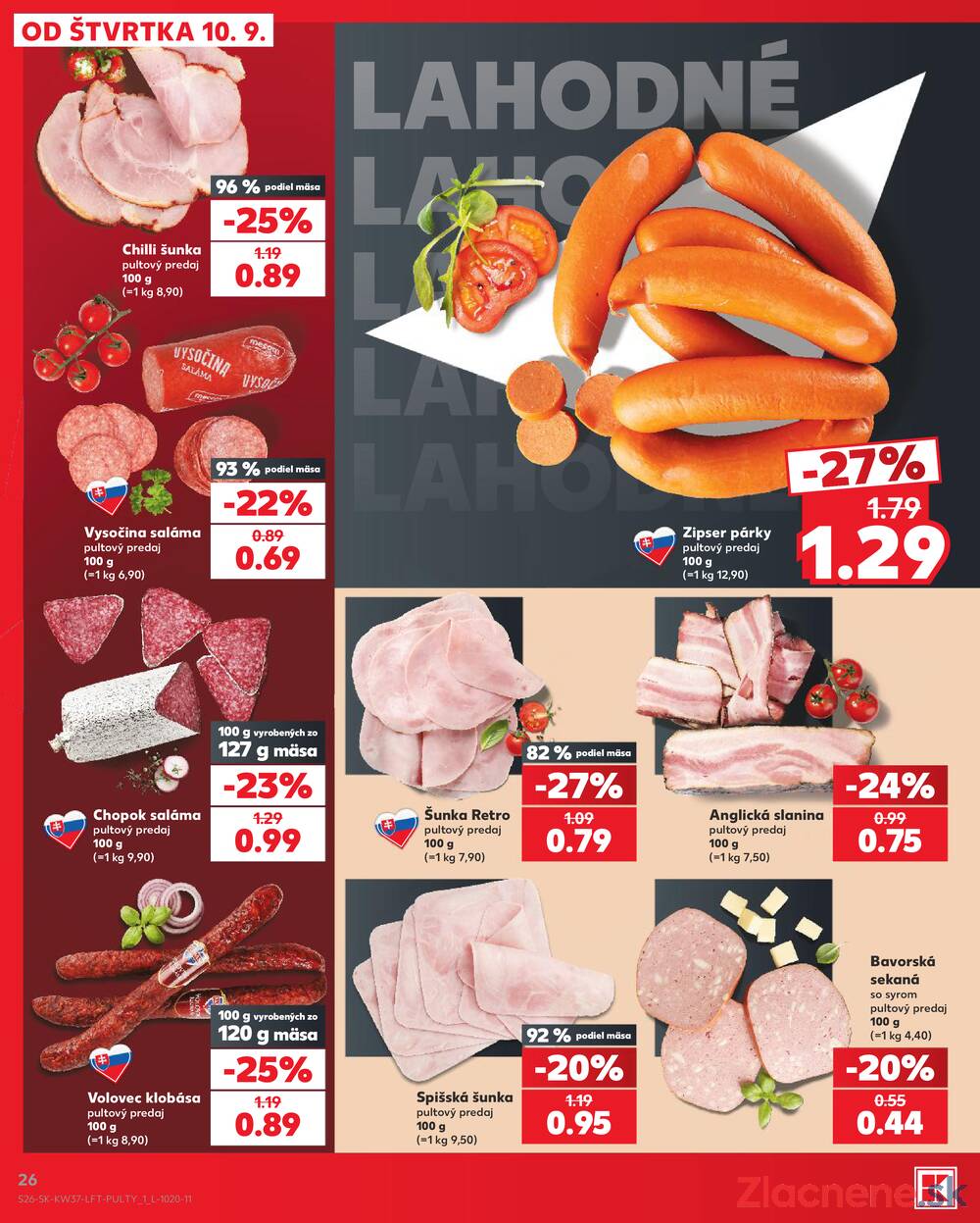 Kaufland 10.9. - 16.9. - Kaufland Košice - Nad Jazerom