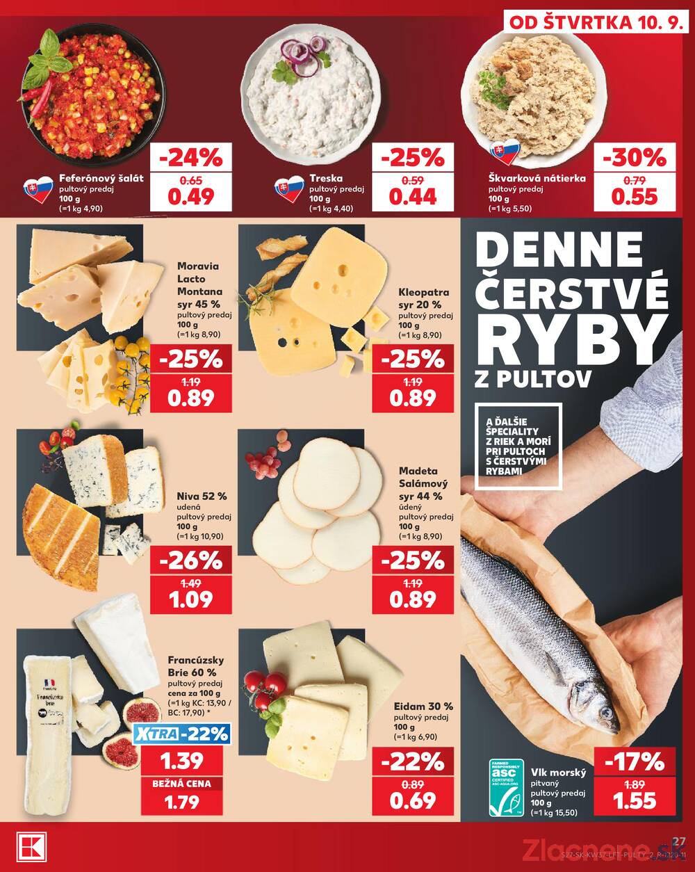 Kaufland 10.9. - 16.9. - Kaufland Košice - Nad Jazerom