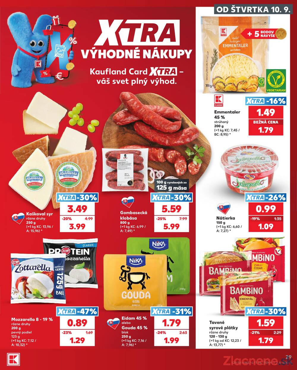 Kaufland 10.9. - 16.9. - Kaufland Skalica - Mallého