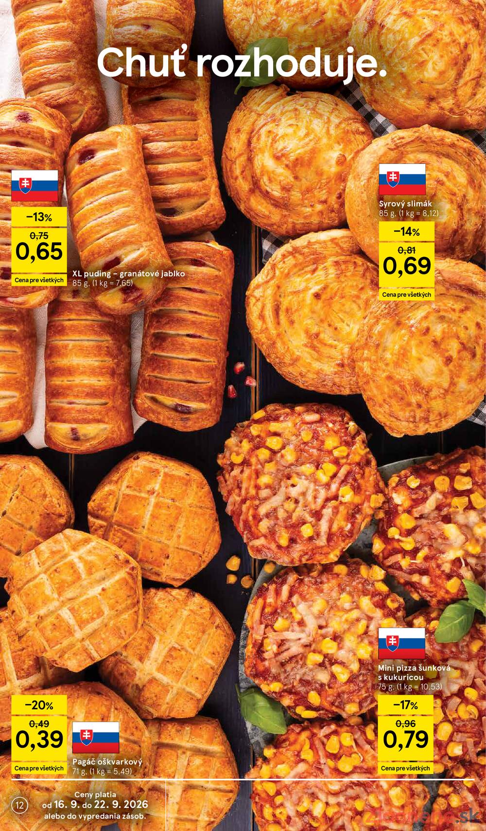 Tesco supermarkety od 16.9. do 22.9.2026