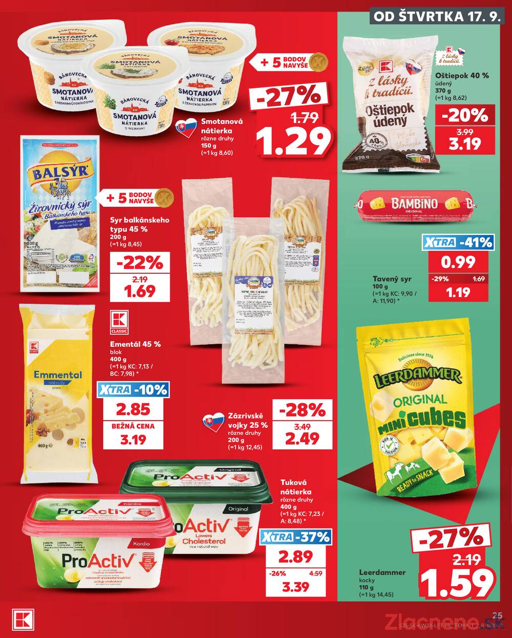 Kaufland 17.9. - 23.9. - Kaufland Bytča
