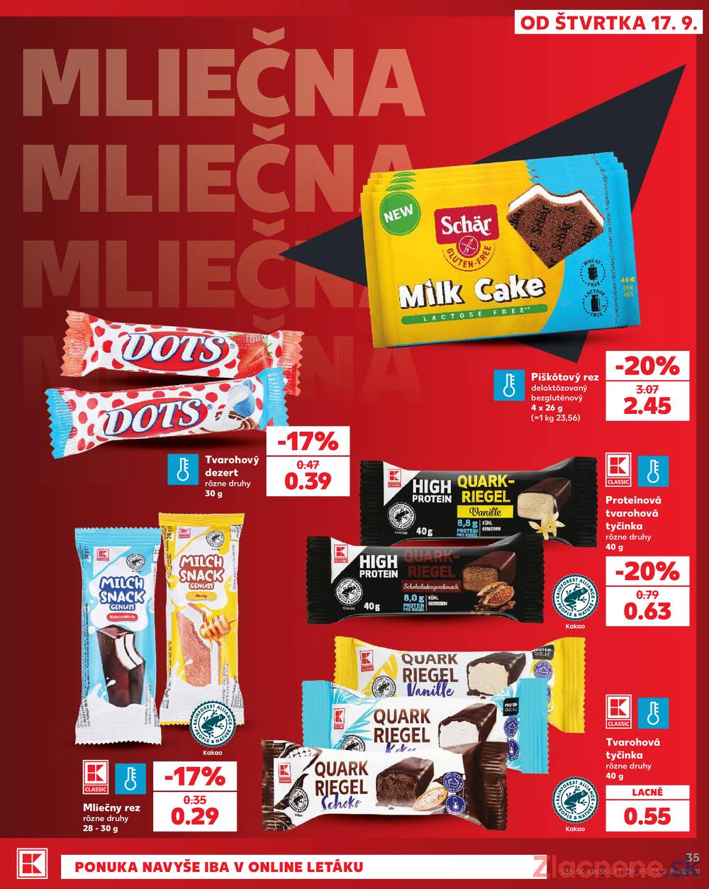 Kaufland 17.9. - 23.9. - Kaufland Bytča