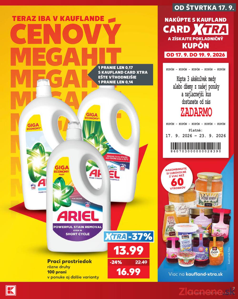 Kaufland 17.9. - 23.9. - Kaufland Spišská Nová Ves