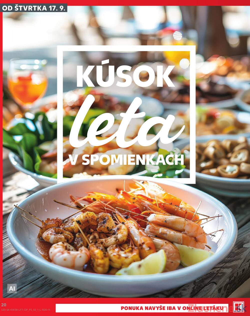Leták Kaufland - Kaufland 17.9. - 23.9. - Kaufland Humenné - strana 20