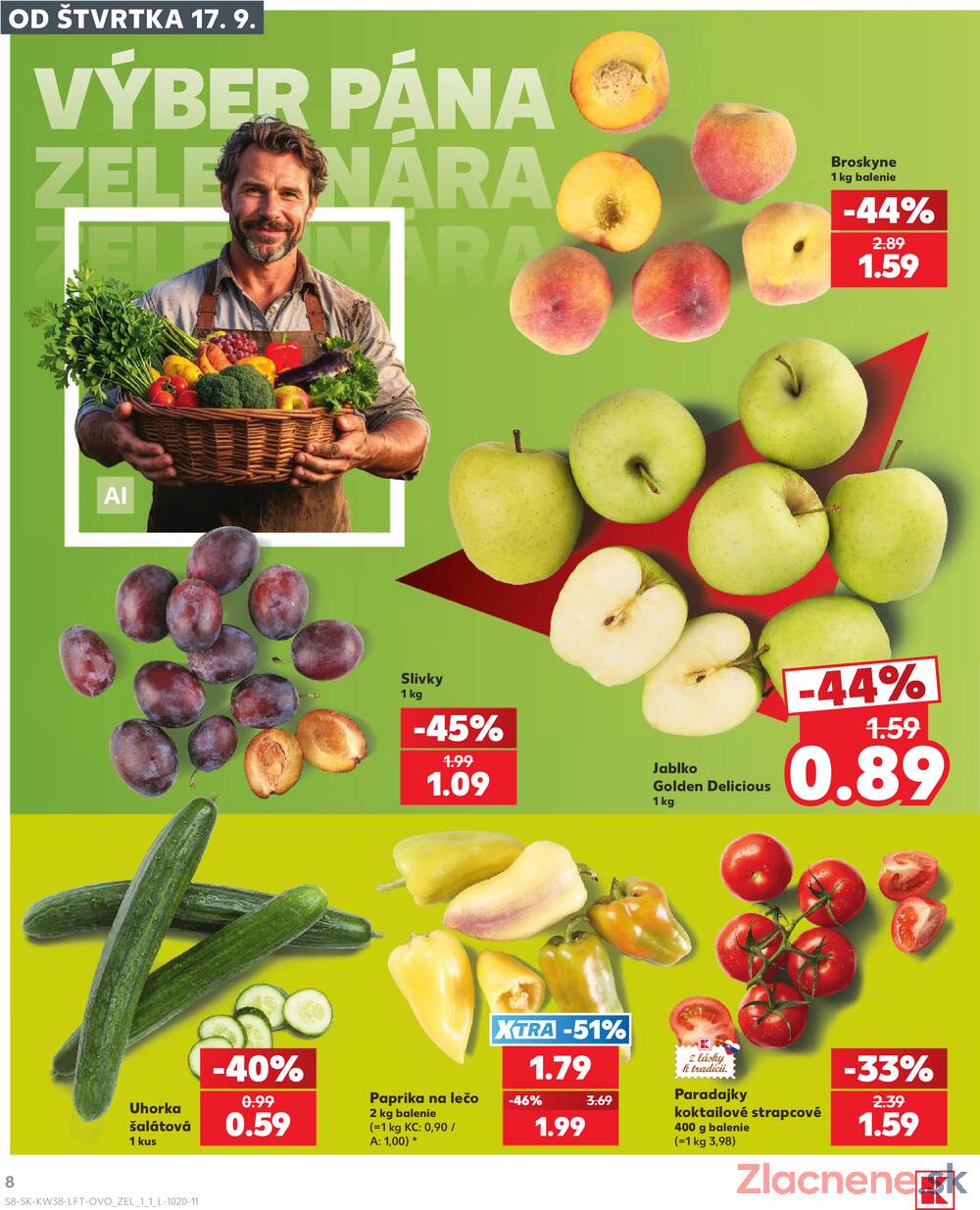 Kaufland 17.9. - 23.9. - Kaufland Bardejov