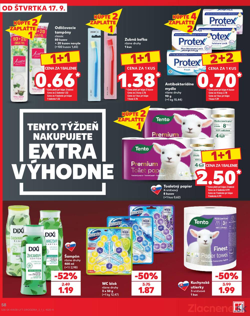 Kaufland 17.9. - 23.9. - Kaufland Bardejov