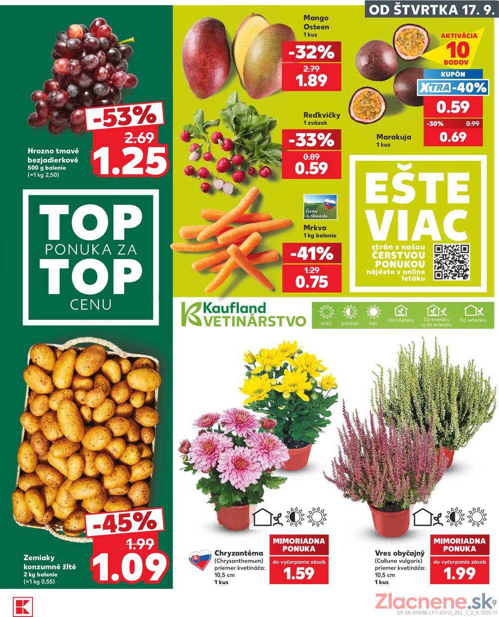 Leták Kaufland - Kaufland 17.9. - 23.9. - Kaufland Sabinov - strana 9 Leták Kaufland - Kaufland 17.9. - 23.9. - Kaufland Sabinov - strana 9