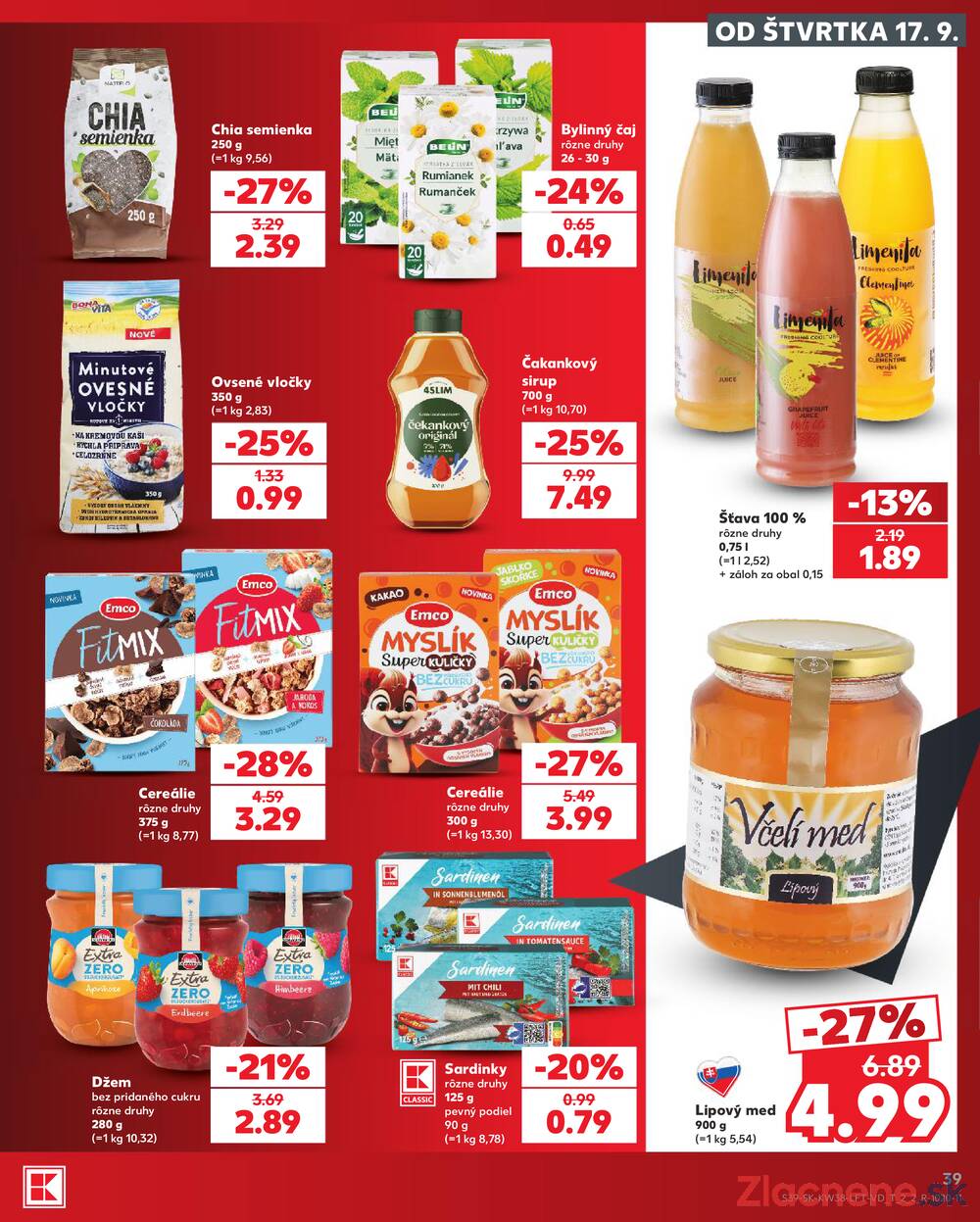 Kaufland 17.9. - 23.9. - Kaufland Rožňava