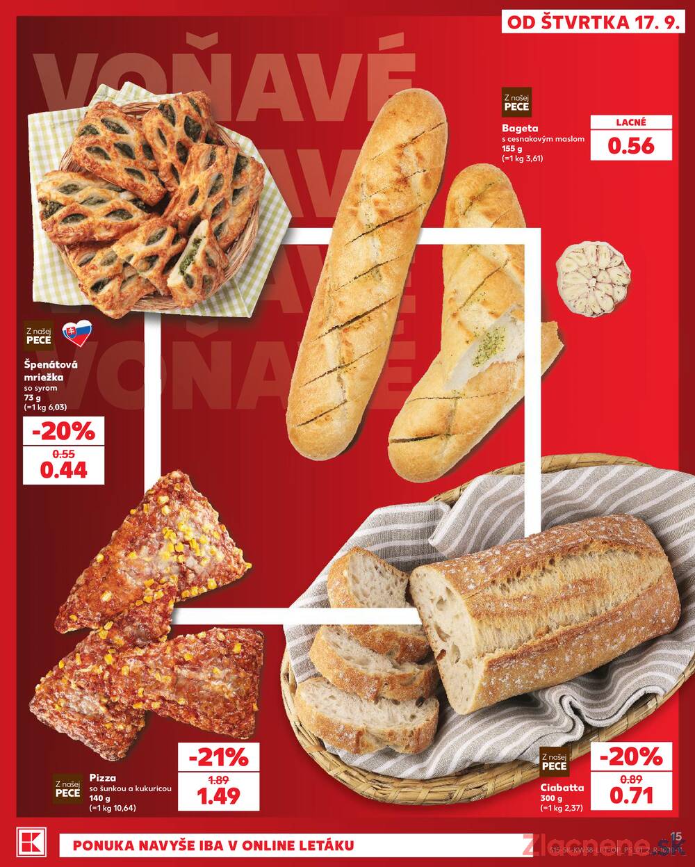 Kaufland 17.9. - 23.9. - Kaufland Poprad - Jiřího Wolkera