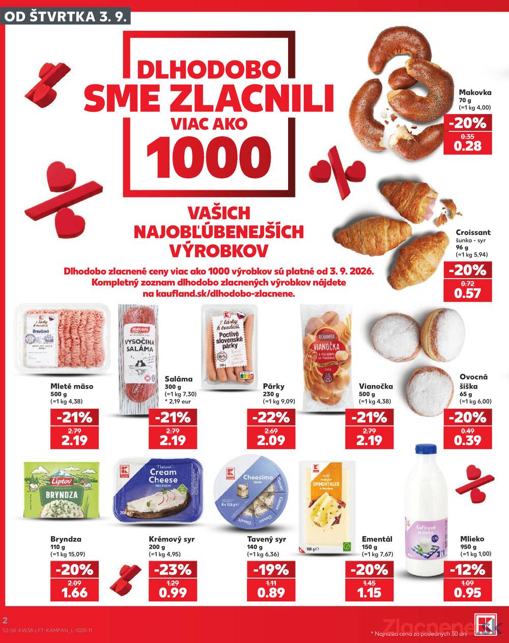 Leták Kaufland - Kaufland 17.9. - 23.9. - Kaufland (A. H. Škultétyho, Veľký Krtíš) - strana 2