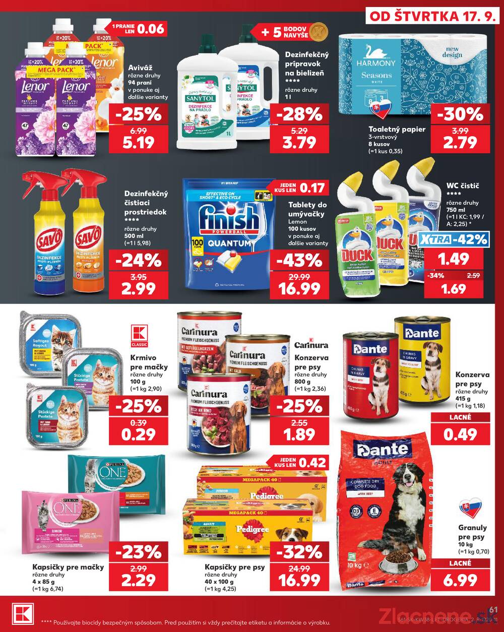 Kaufland 17.9. - 23.9. - Kaufland Bratislava - Bory