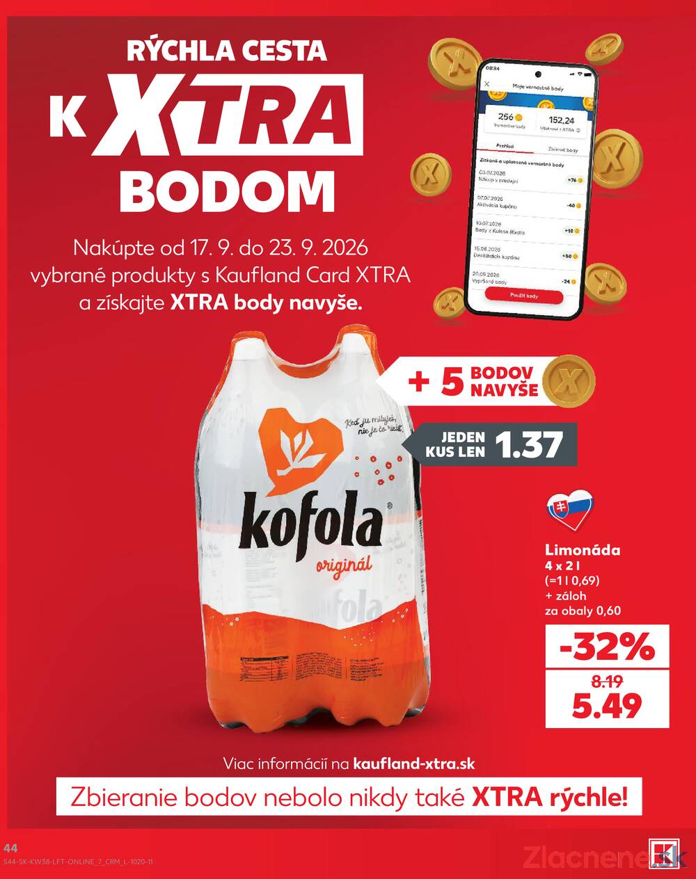 Kaufland 17.9. - 23.9. - Kaufland Trnava - Juh - Bratislavská