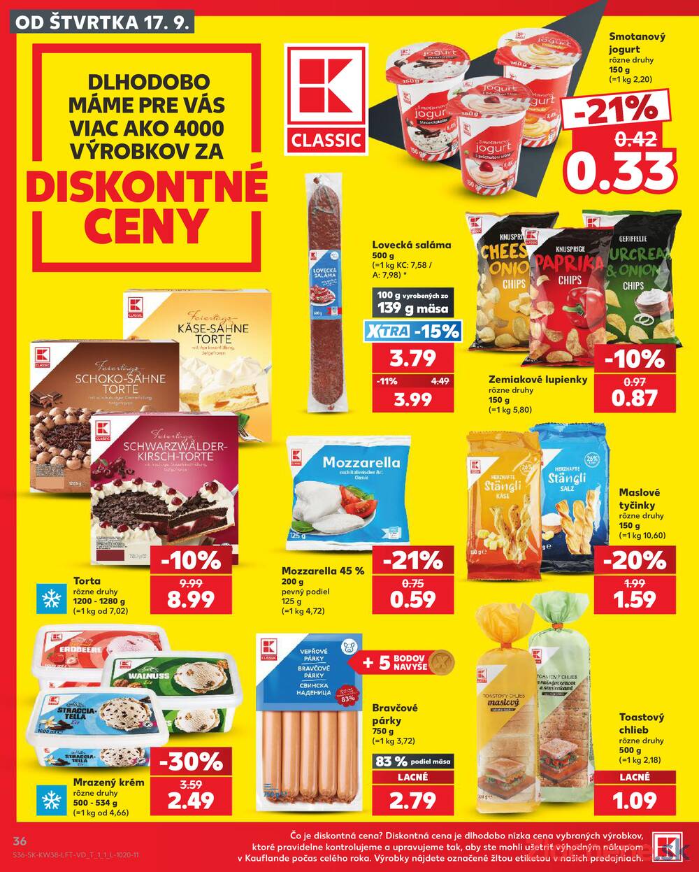 Kaufland 17.9. - 23.9. - Kaufland Bratislava - Podunajské Biskupice