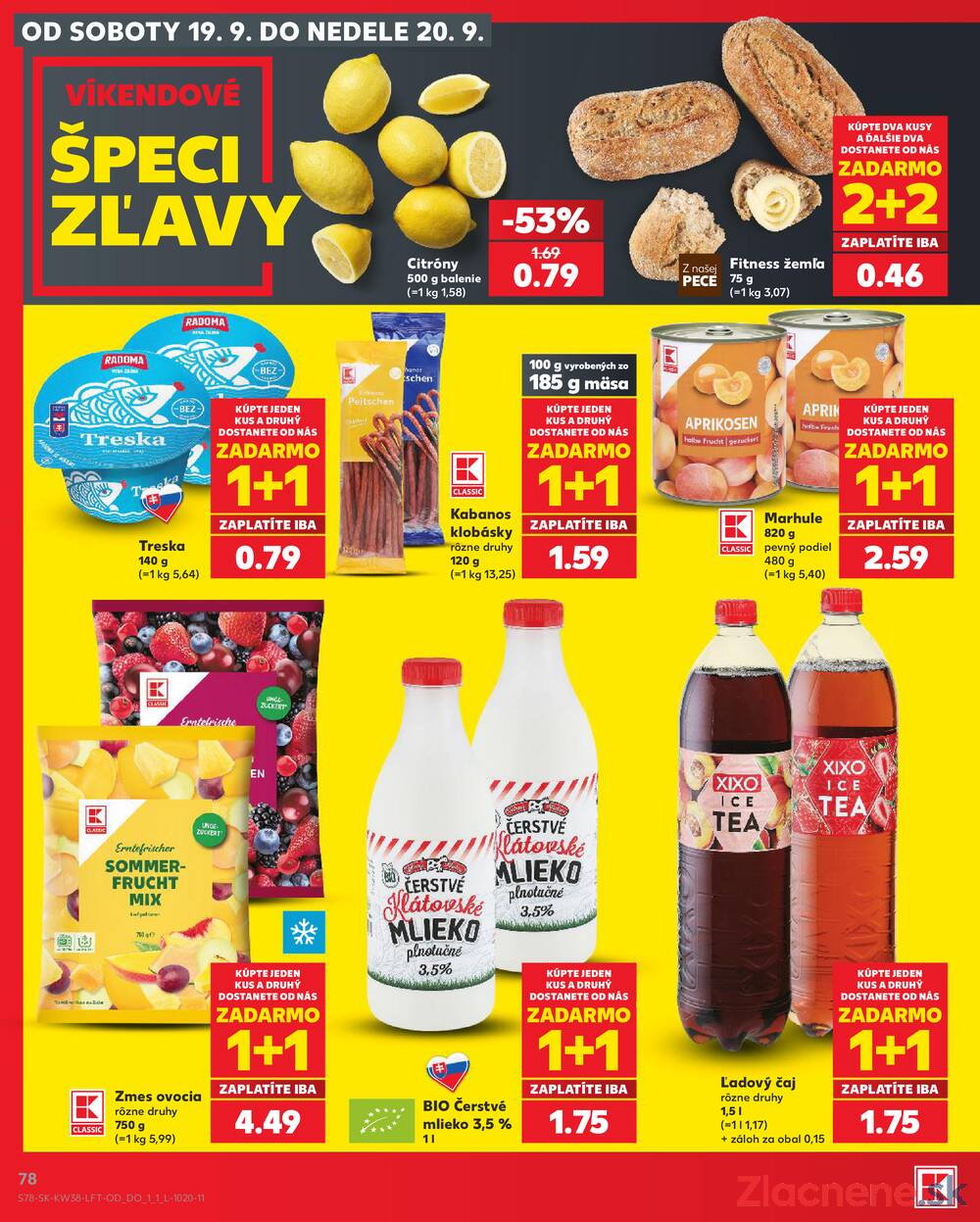 Leták Kaufland - Kaufland 17.9. - 23.9. - Kaufland Prešov - Sekčov - strana 78 Leták Kaufland - Kaufland 17.9. - 23.9. - Kaufland Prešov - Sekčov - strana 78