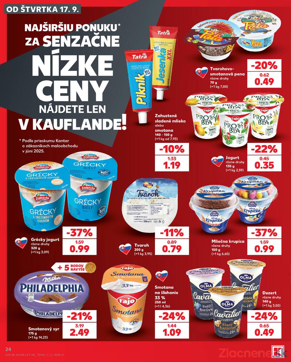 Kaufland 17.9. - 23.9. - Kaufland Košice-Pri hati