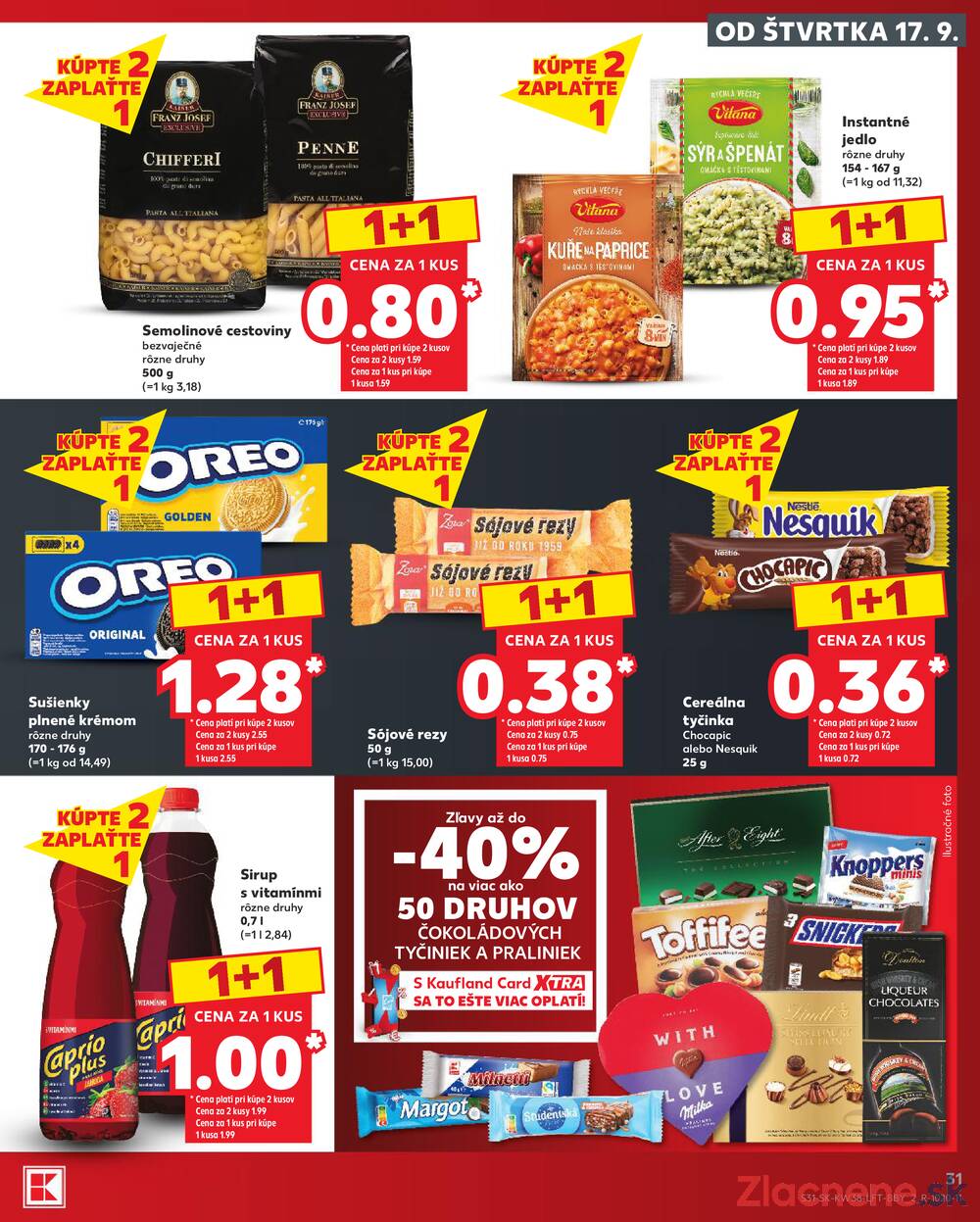 Kaufland 17.9. - 23.9. - Kaufland Košice-Pri hati