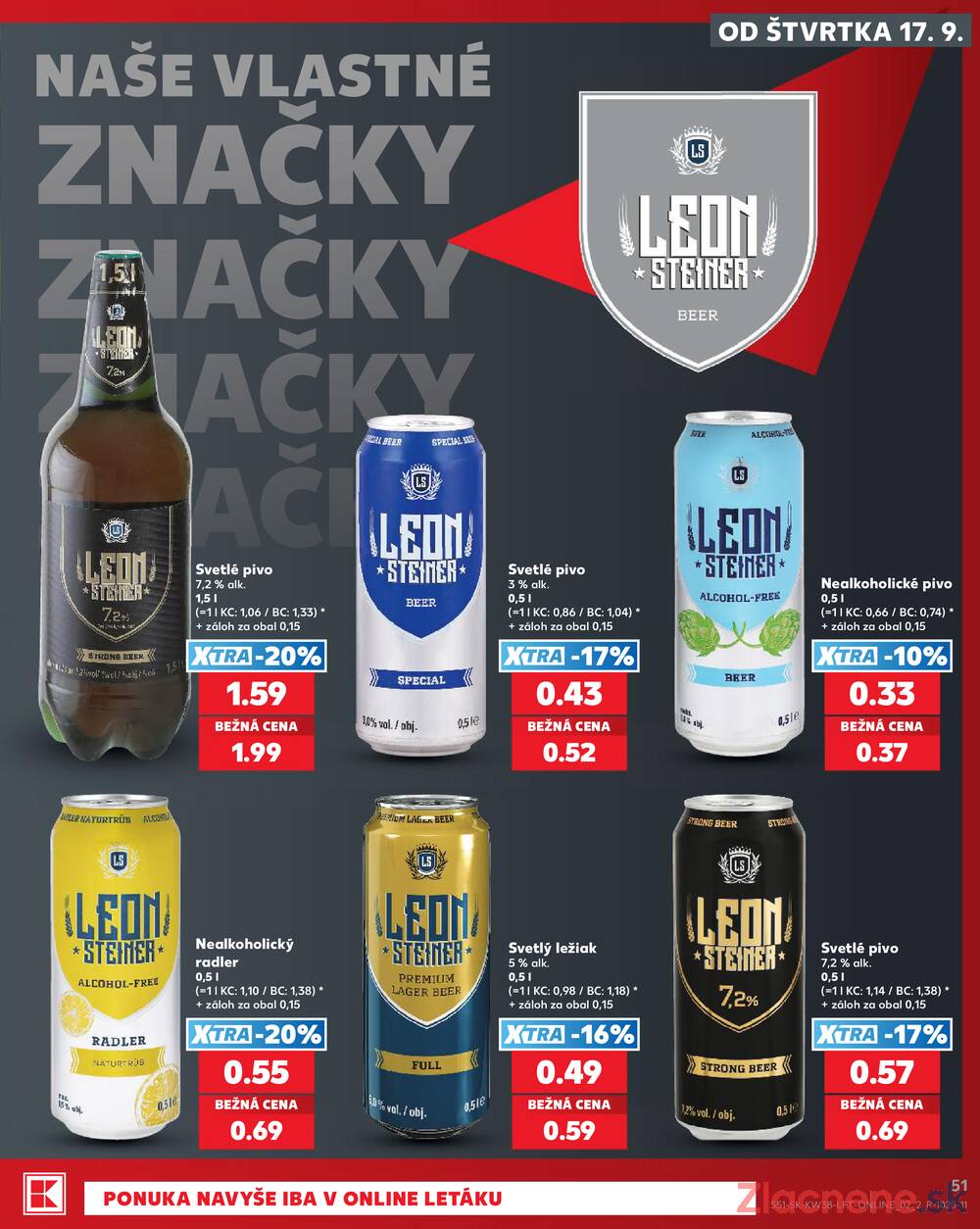 Kaufland 17.9. - 23.9. - Kaufland Košice-Pri hati