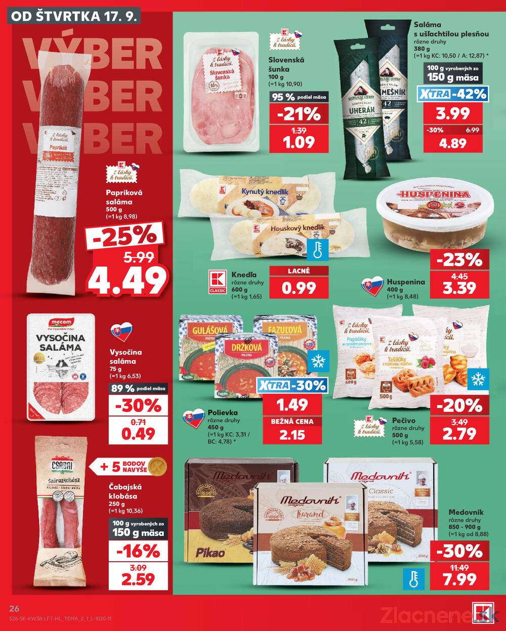 Kaufland 17.9. - 23.9. - Kaufland Prešov - Sídlisko 3