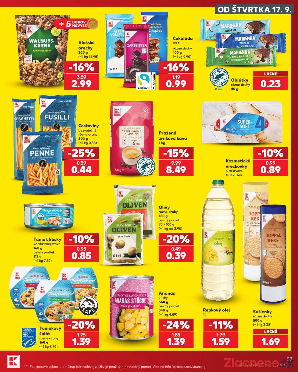 Kaufland 17.9. - 23.9. - Kaufland Považská Bystrica - Centrum