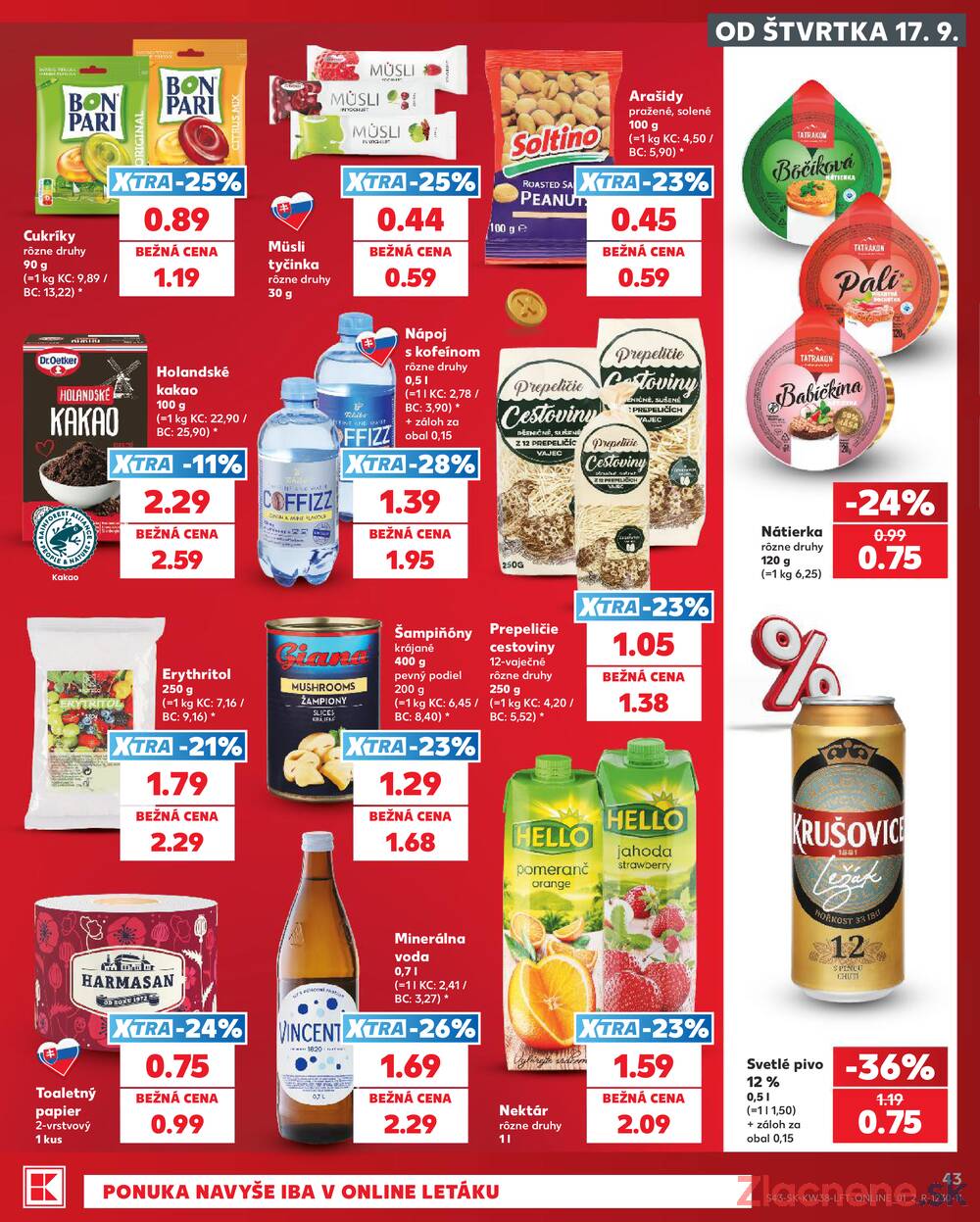 Kaufland 17.9. - 23.9. - Kaufland Považská Bystrica - Centrum