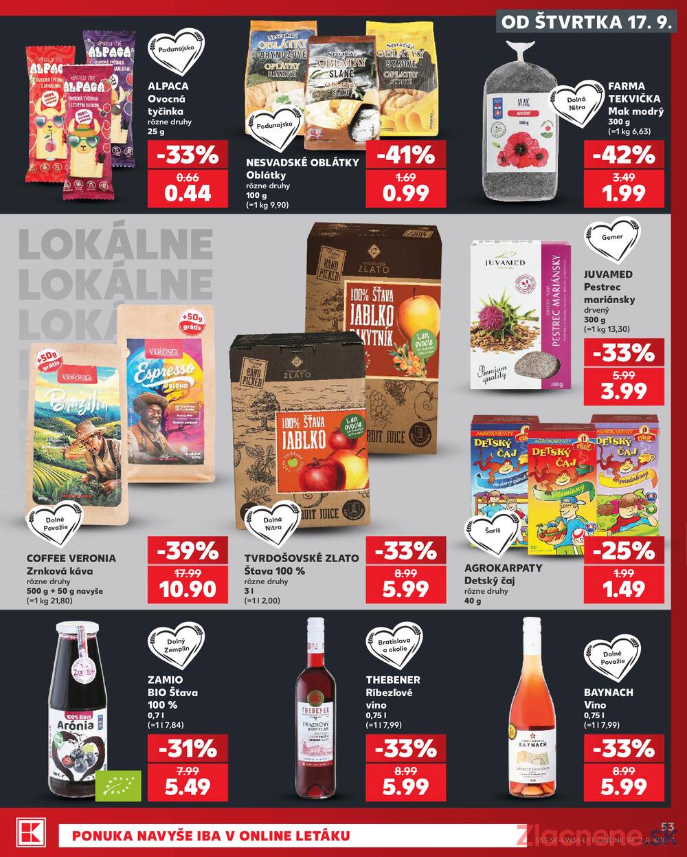 Kaufland 17.9. - 23.9. - Kaufland Považská Bystrica - Centrum
