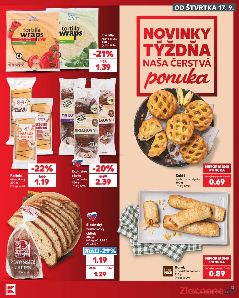 Kaufland 17.9. - 23.9. - Kaufland Žilina