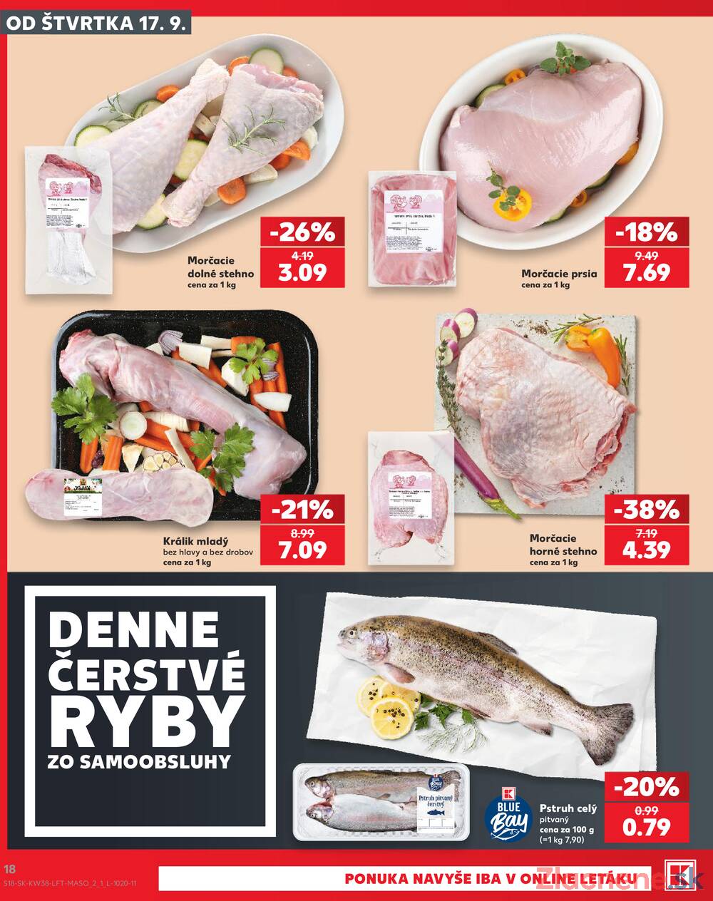 Kaufland 17.9. - 23.9. - Kaufland Žilina